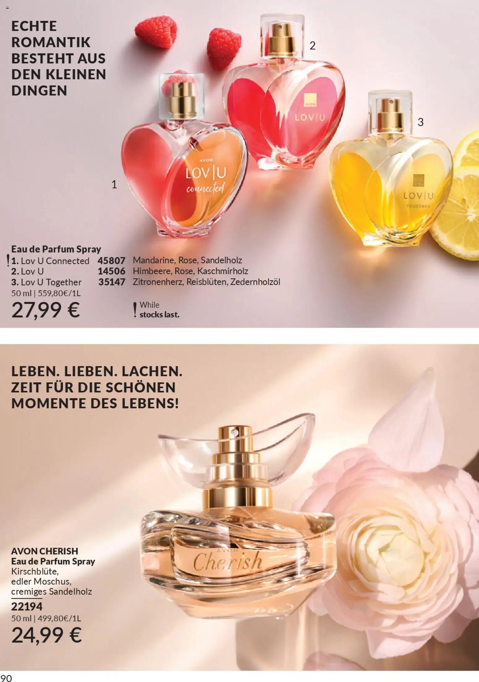 AVON Katalog Januar 2026 – gültig ab 01.01.2026 | Seite: 92 | Produkte: Parfüm, Eau de Parfum