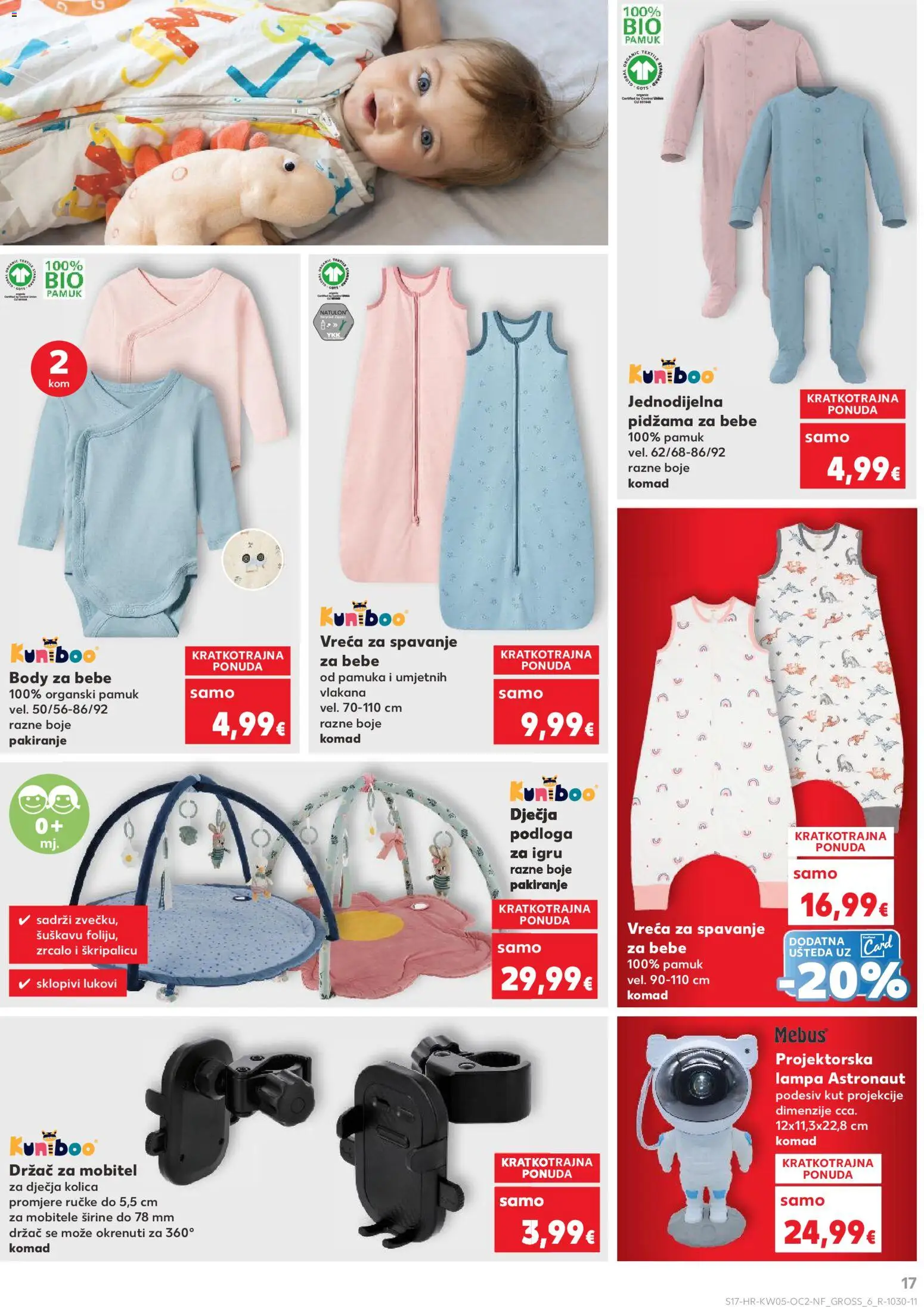Kaufland katalog | vrijedi od 28.01.2026 | Stranica: 17 | Proizvodi: Kolica, Pidžama