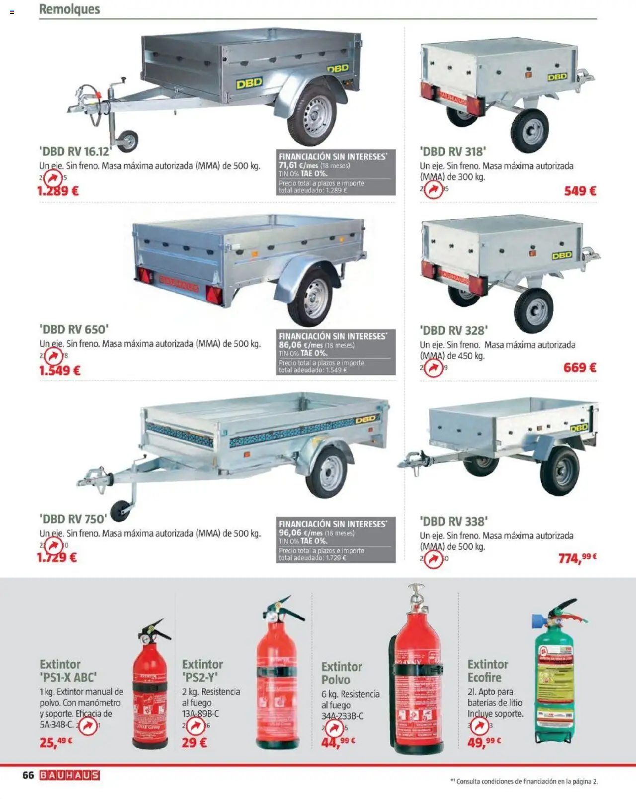 Bauhaus - Camping │ válido desde el 19.05.2025 | Página: 66 | Productos: Polvo, Manómetro