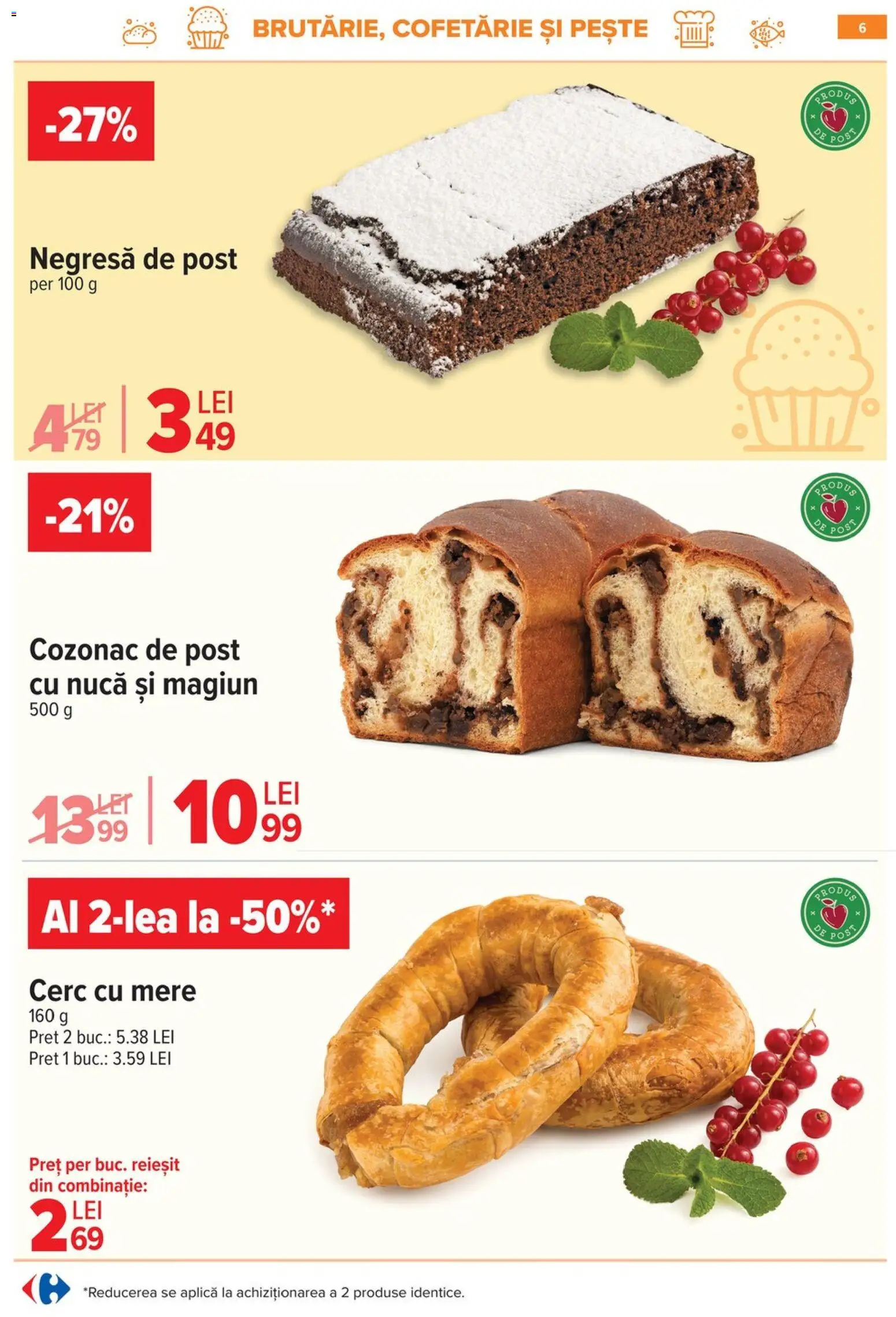 Noul catalog Carrefour – valabil de la 18.03.2026 | Pagină: 11 | Produse: Mere, Pește