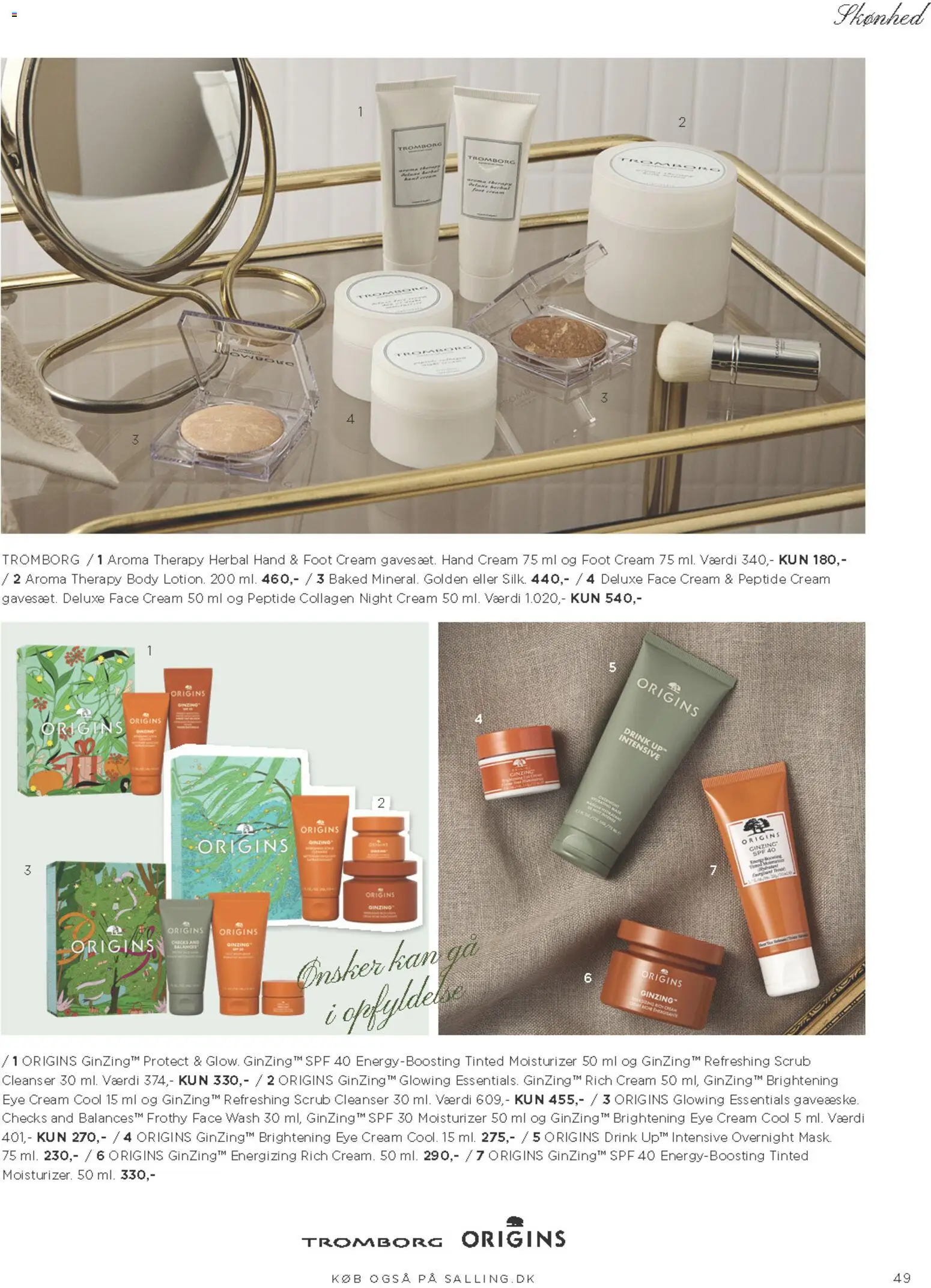 Salling tilbudsavis – gyldig fra 01.11.2025 | Side: 49 | Produkter: Creme