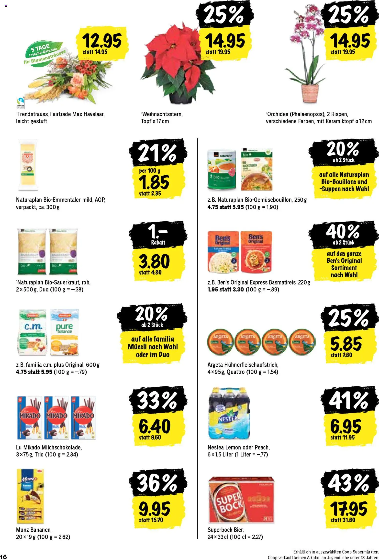 Coop Aktionen – gültig ab 30.10.2025 | Seite: 16 | Produkte: Strunová sekačka