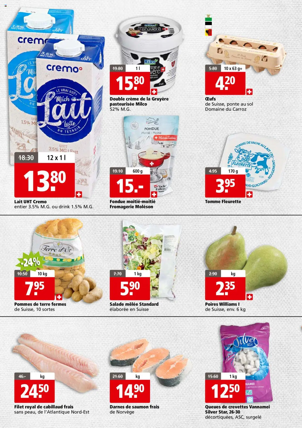 Aligro Aktionen Businesskunden Chavannes, Matran, Genève, Sion – gültig ab 08.09.2025 | Seite: 2 | Produkte: Fondue, Creme