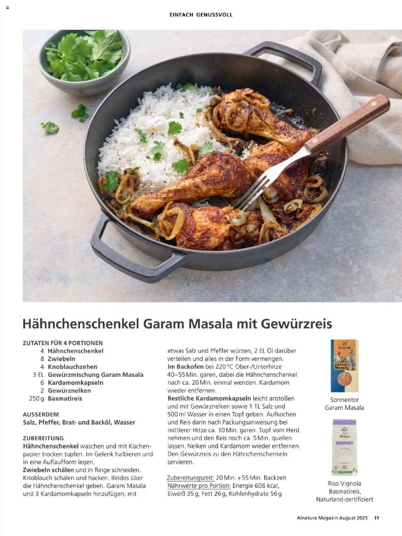 Alnatura Prospekt - gültig ab dem 01.08.2025 | Seite: 11 | Produkte: Herd, Zwiebeln, Salz, Pfeffer