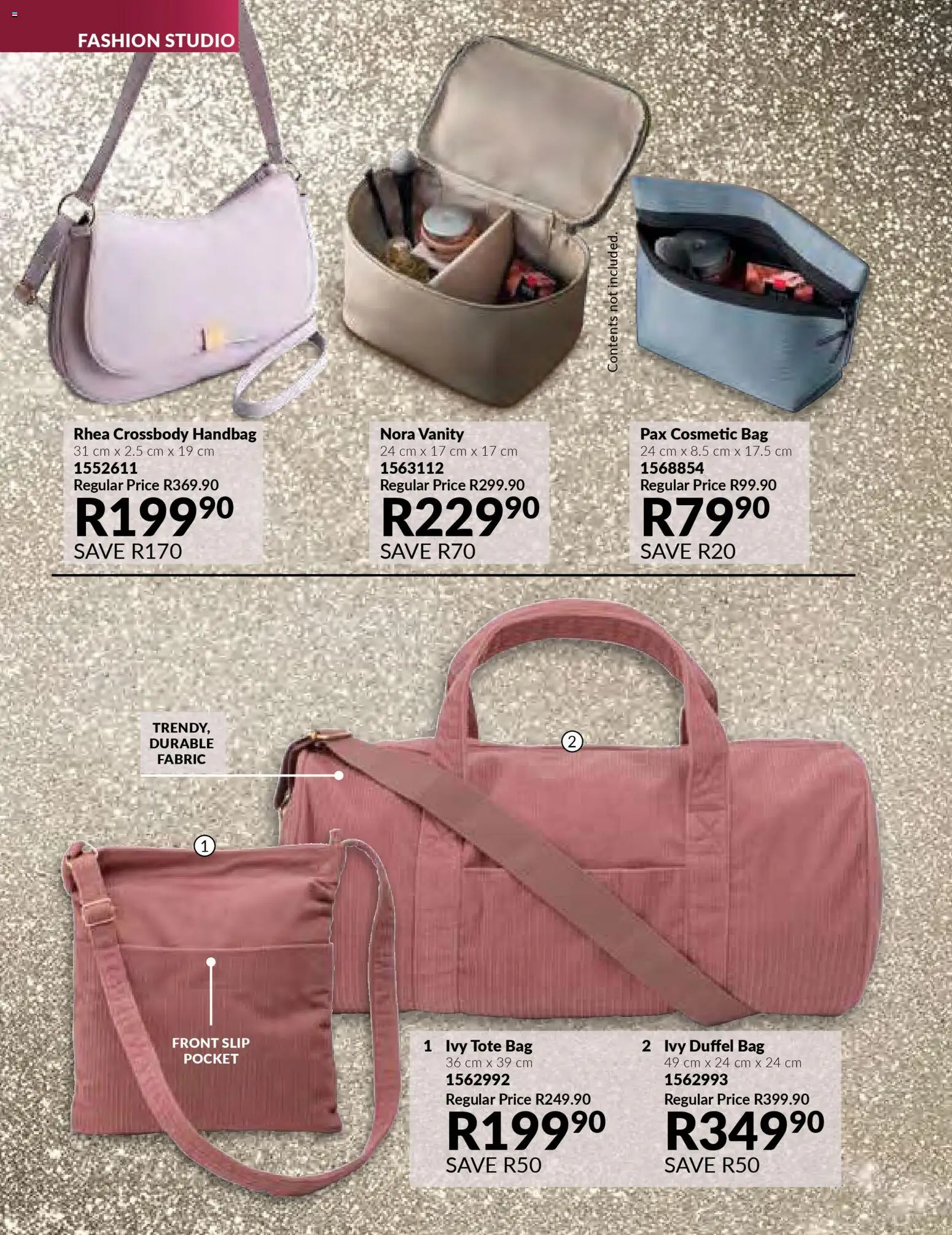 New Avon catalogue – valid from 01.12.2025 | Page: 150 | Products: Handbag, Bag