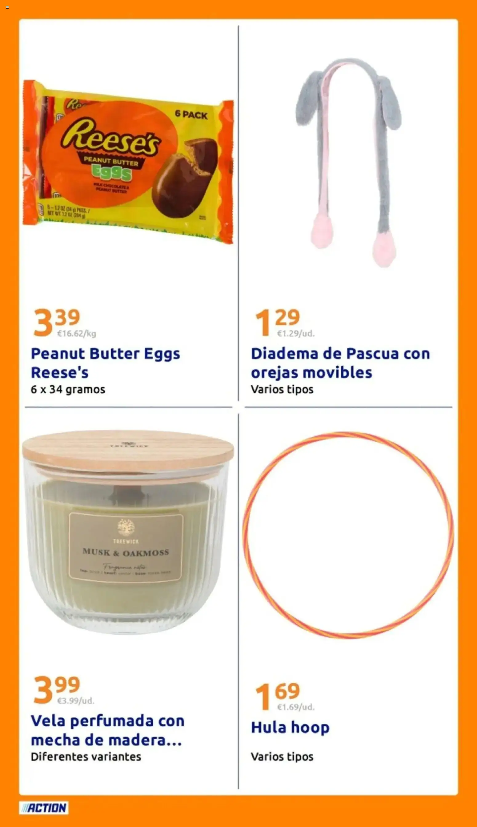 Action - Precios extremadamente bajos │ válido desde el 18.03.2026 | Página: 23 | Productos: Chocolate, Vela