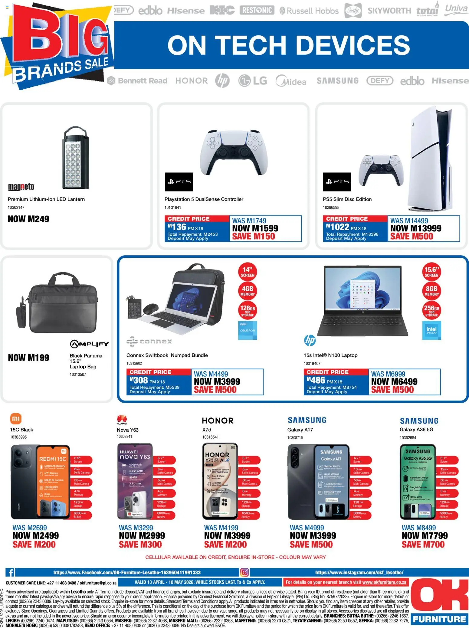 New OK Furniture catalogue – valid from 13.04.2026 | Page: 12 | Products: Cover, Bag, Laptop, Battery