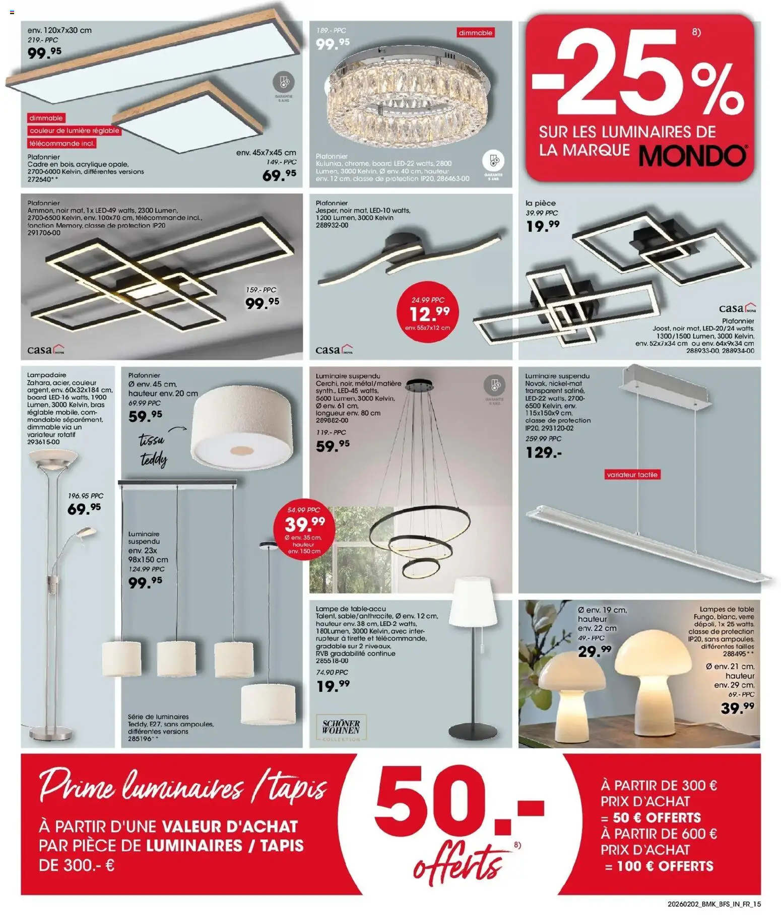 {H1} | Page: 15 | Produits: Table, Tapis, Télécommande, Cadre