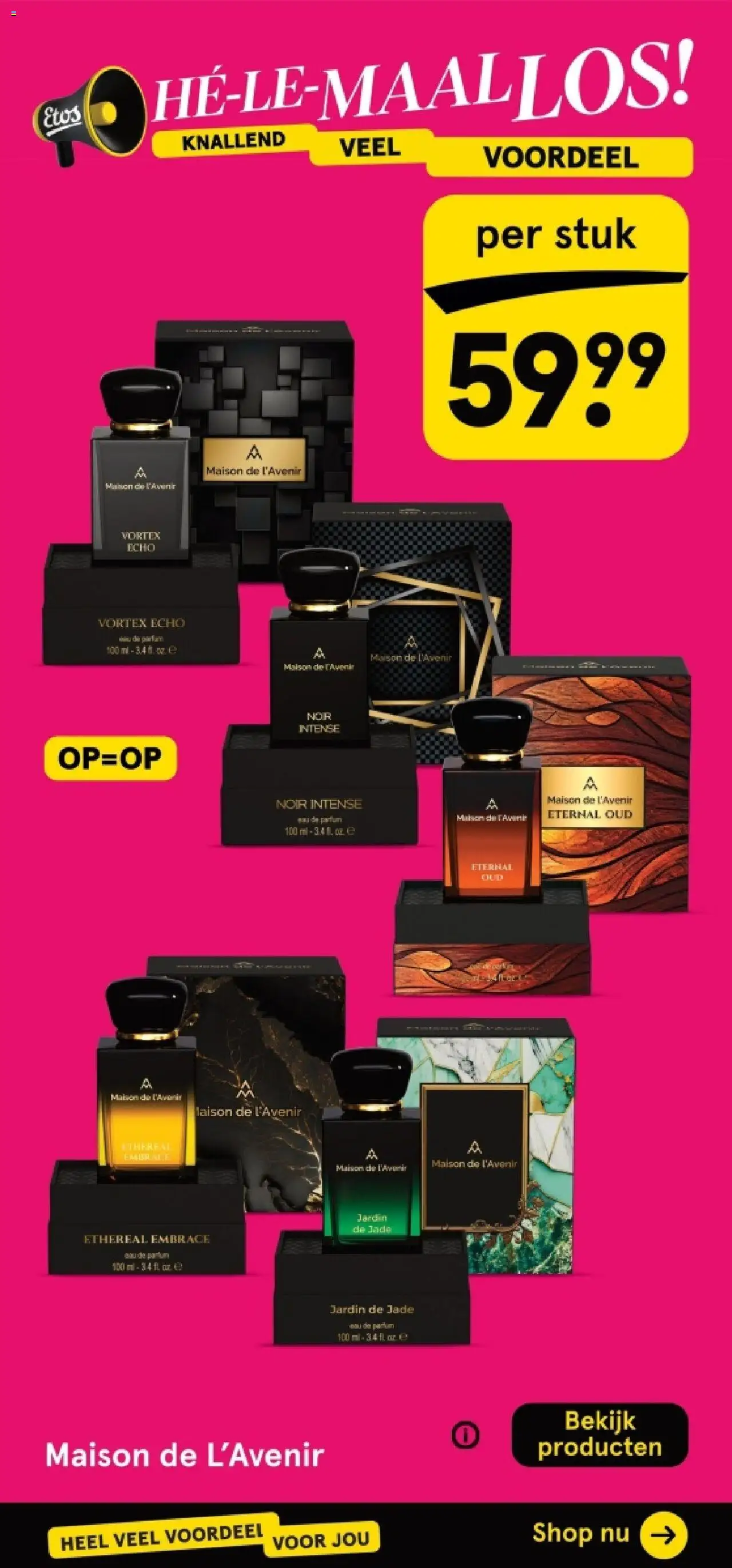  | Pagina: 60 | Producten: Parfum
