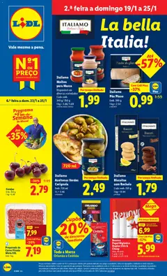 Pré-visualização Lidl folheto válido de 19.01.2026