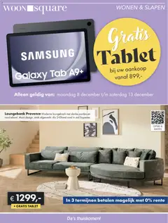 Woonsquare - Folder - Voorbeeld van een folder van Woonsquare, geldig van 08.12.2025