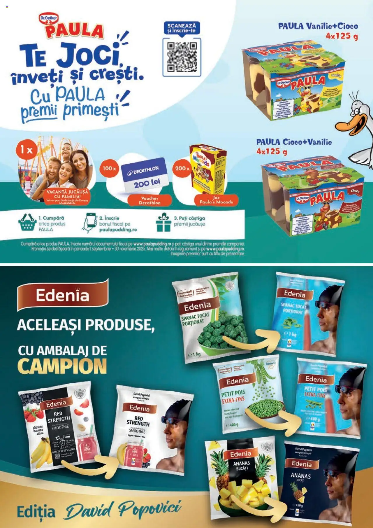 Noul catalog Mega Image – valabil de la 02.10.2025 | Pagină: 48 | Produse: Afine, Banane, Ananas, Smoothie