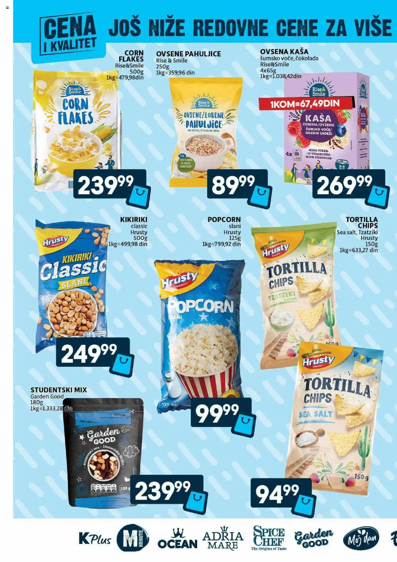 Idea katalog - važi od 24.07.2025 | Strana: 8 | Proizvode: Pahuljice, Kikiriki, Popcorn, Čokolada