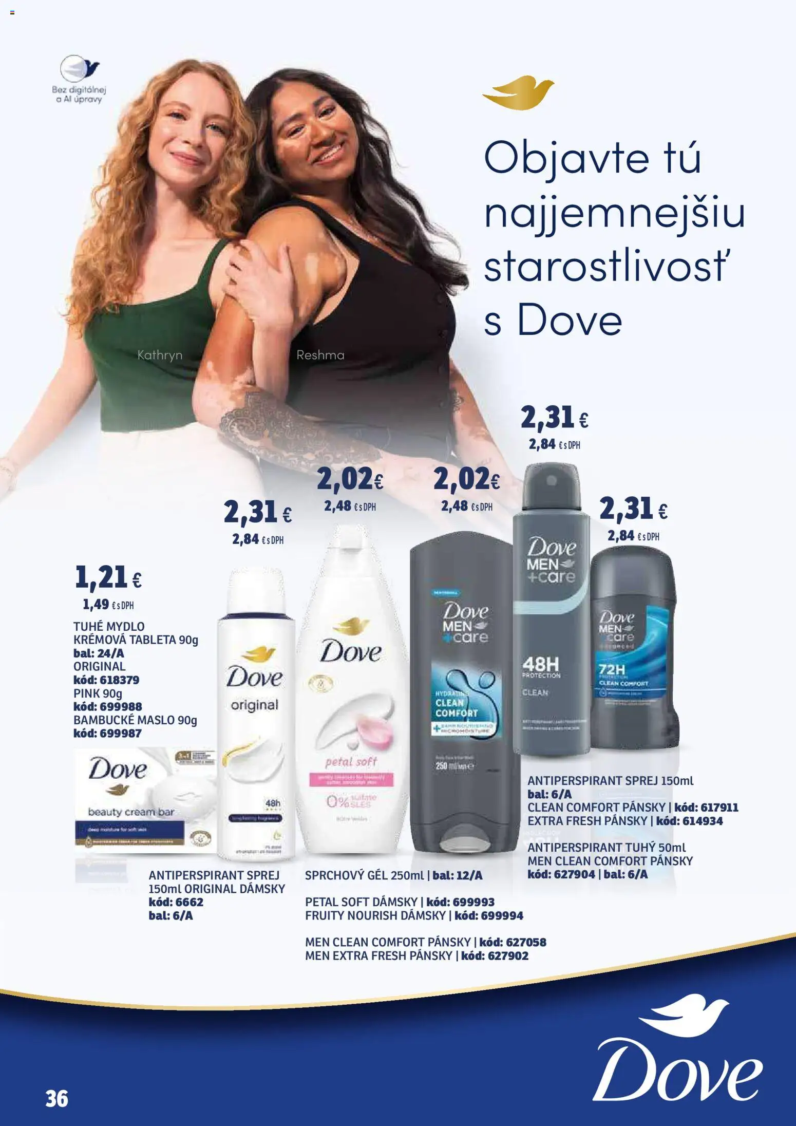 Nové Labaš akcie – leták je platný od 28.11.2025 | Strana: 36 | Produkty: Maslo, Mydlo, Sprchový gél, Antiperspirant