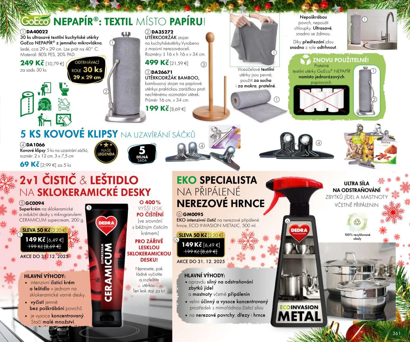 Nové Dedra akcie – leták je platný od 01.12.2025 | Strana: 61