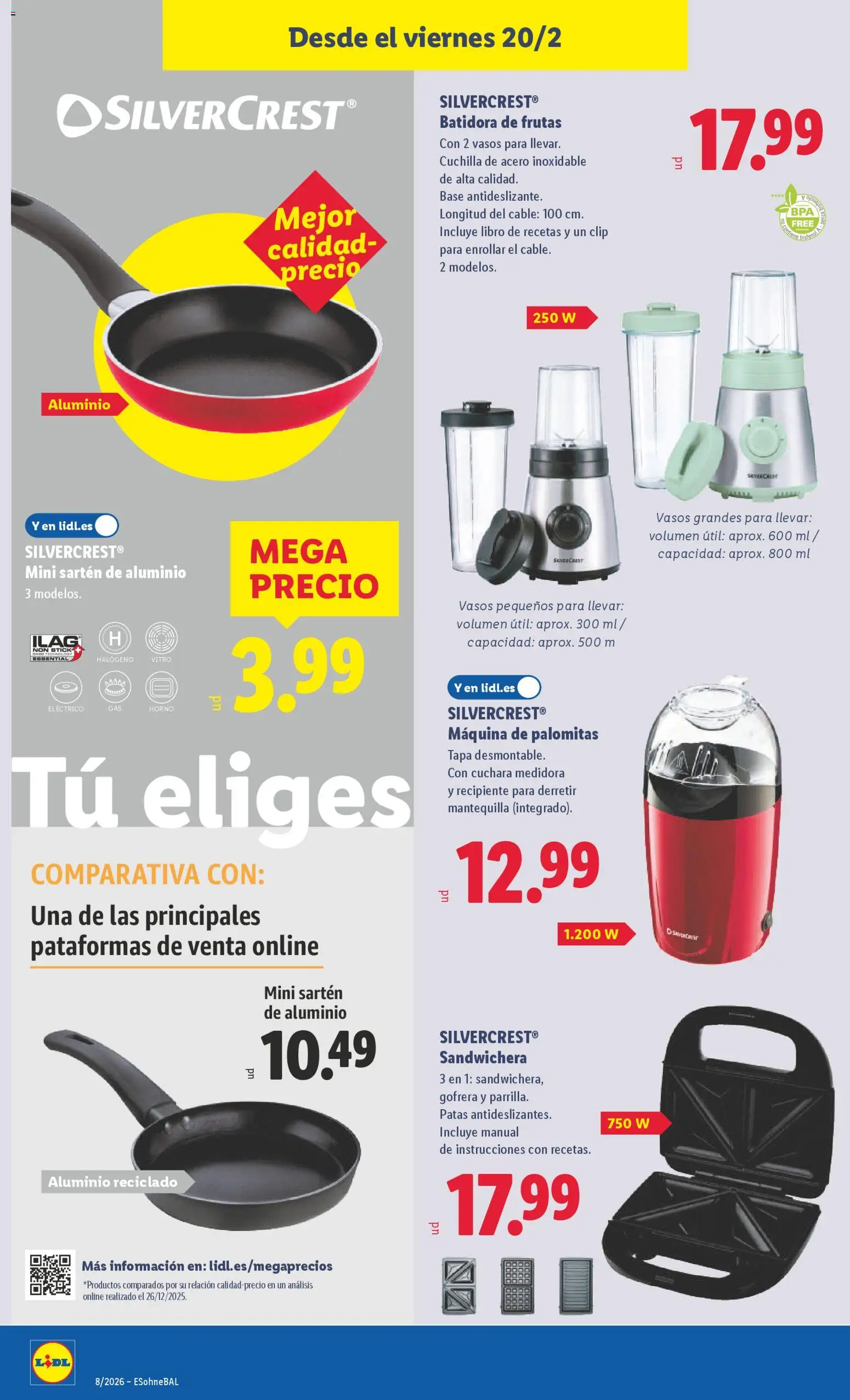 Lidl folleto de bazar │ válido desde el 16.02.2026 | Página: 18