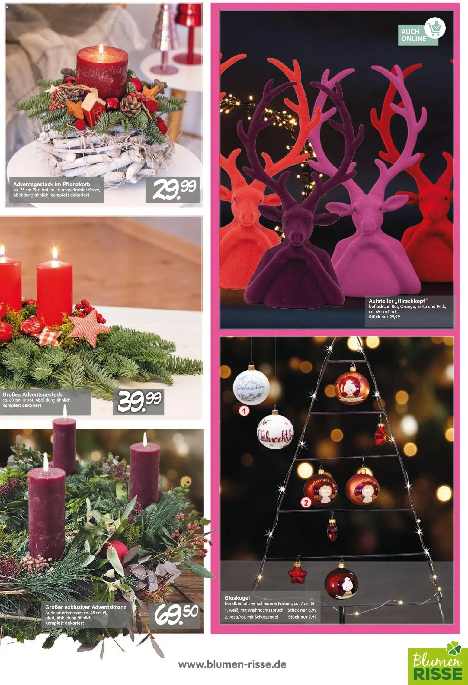 Blumen Risse Prospekt Blumenmärkte – gültig ab 13.11.2025 | Seite: 3 | Produkte: Blumen