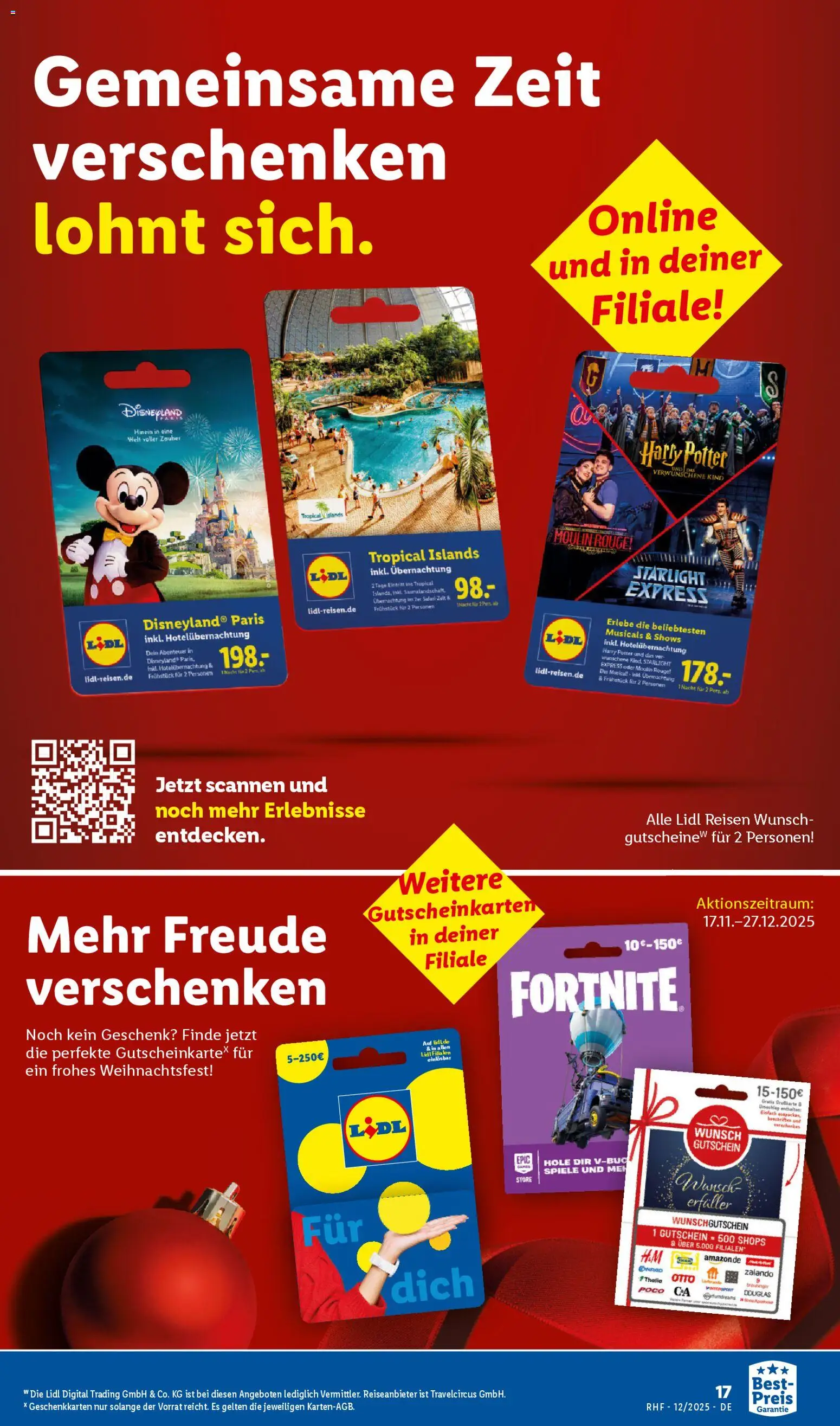 Lidl Reisen Prospekt 	 – gültig ab 28.11.2025 | Seite: 17 | Produkte: Rouge