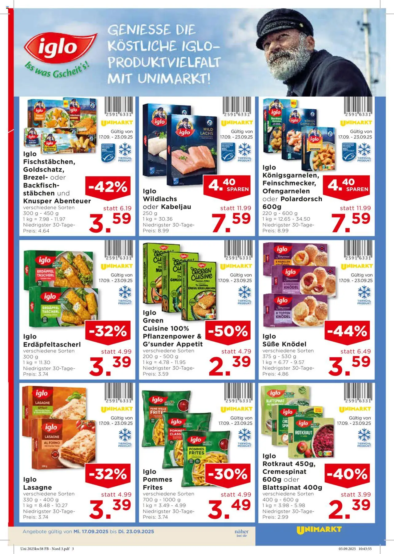 Unimarkt Nord gültig ab 17.09.2025 | Seite: 5