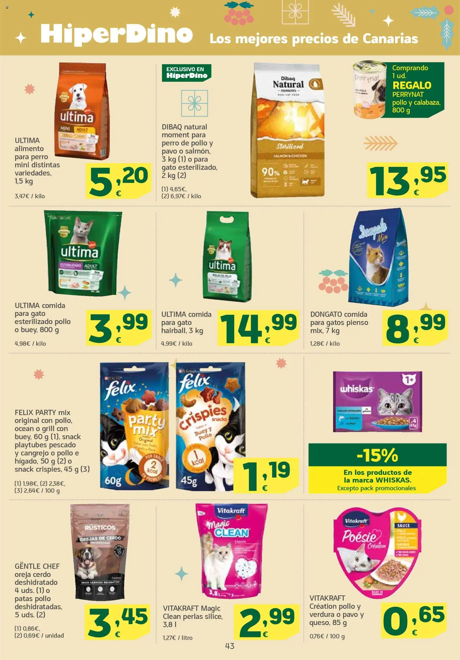HiperDino folleto │ válido desde el 04.12.2025 | Página: 43 | Productos: Cerdo, Pescado