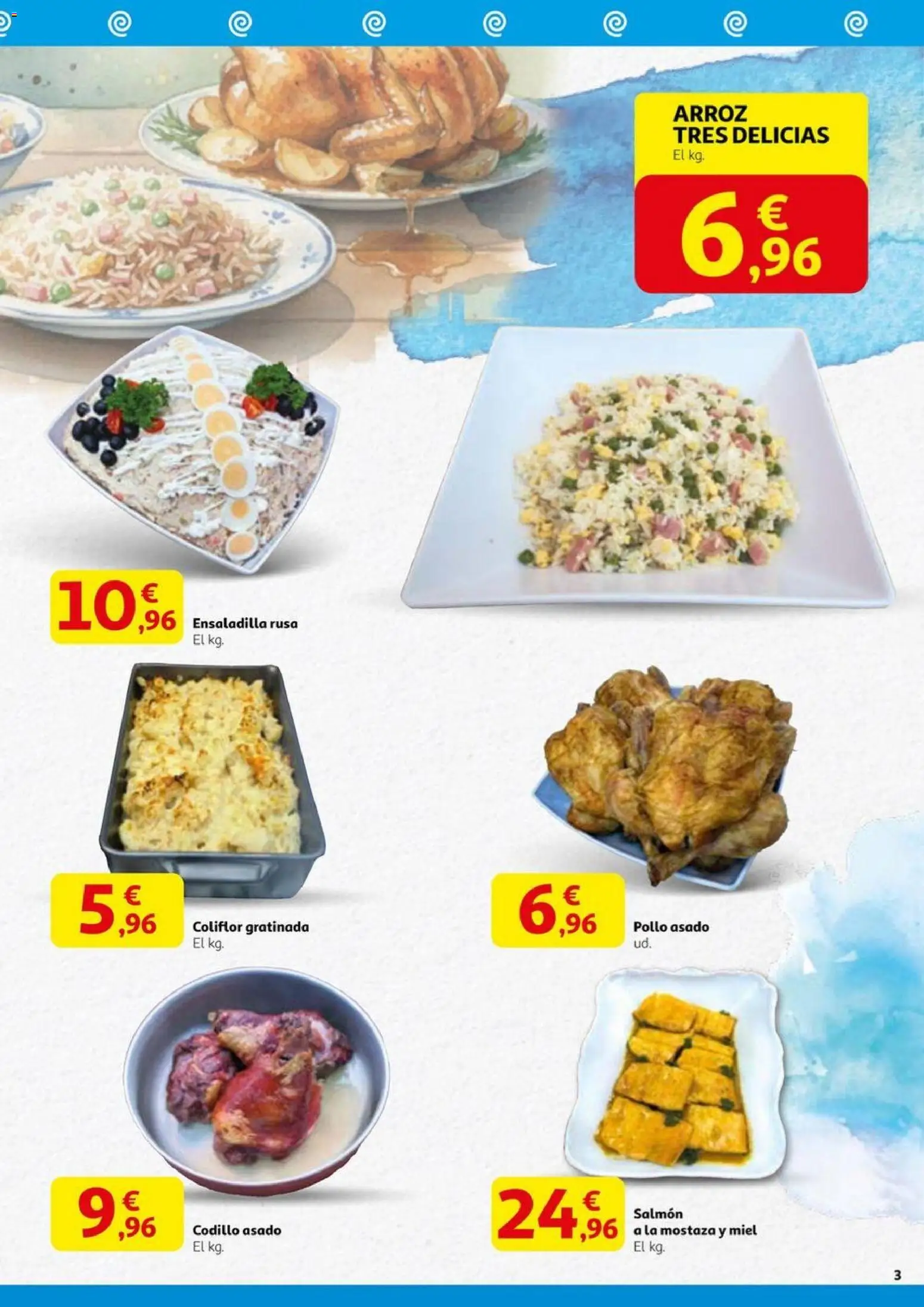 Alcampo - Reapertura Vigo  │ válido desde el 13.11.2025 | Página: 3 | Productos: Ensaladilla, Ψηφιακή κάμερα, Arroz