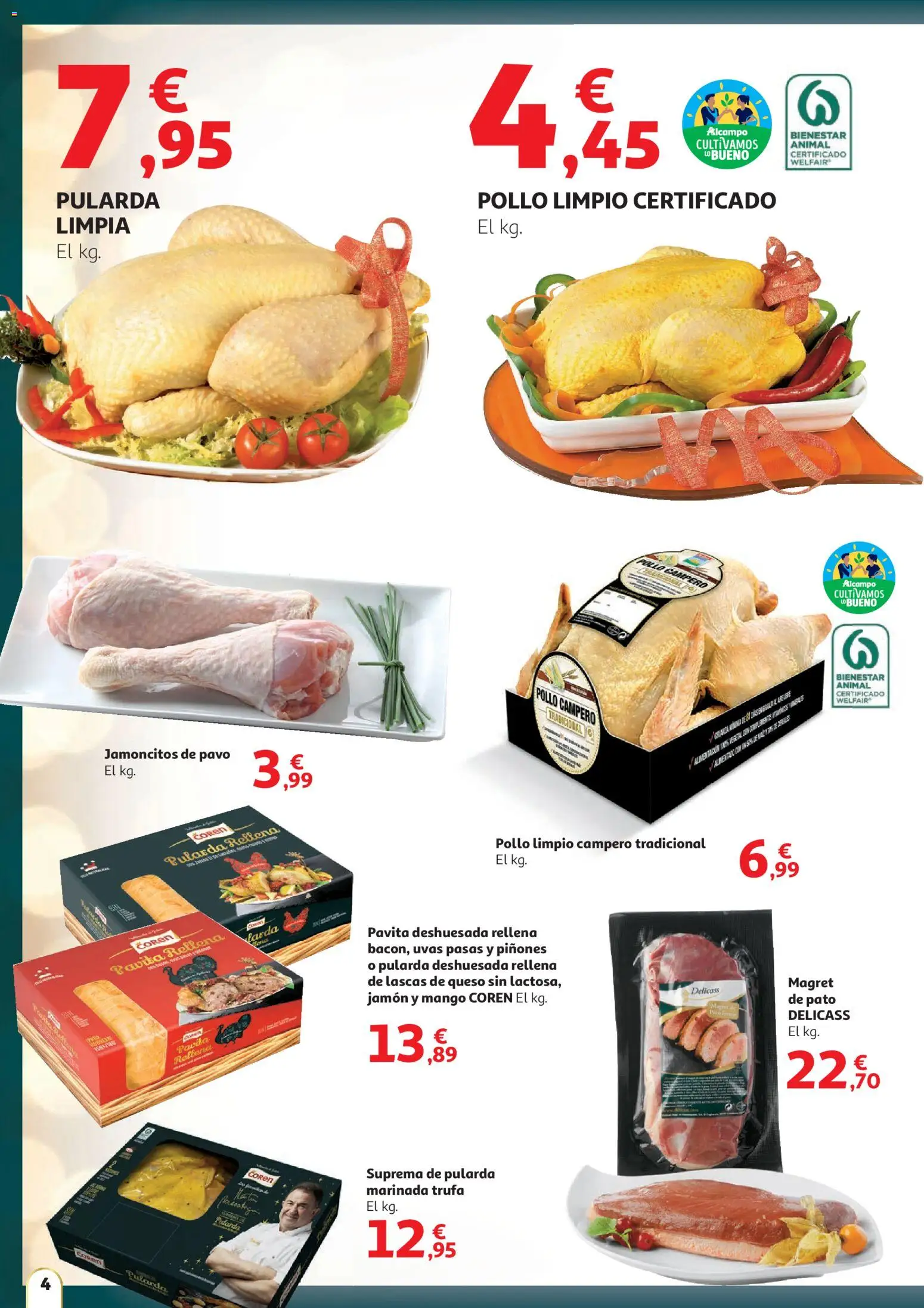 Alcampo - HP catalan  │ válido desde el 11.12.2025 | Página: 4 | Productos: Queso, Τζίντζερ, Jamón, Ρούτερ