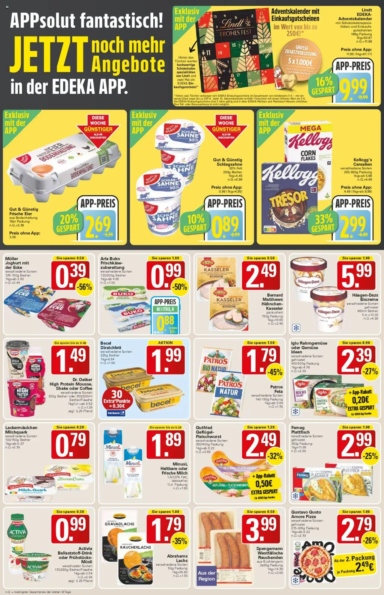 WEZ Prospekt – gültig ab 20.10.2025 | Seite: 8 | Produkte: Gustavo gusto, Joghurt, Eiscreme, Arla buko