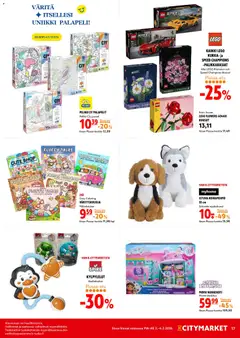 K-Citymarket-mainoslehti voimassa 02.02.2026 alkaen | Sivu: 17 | Tuotteet: Palapeli