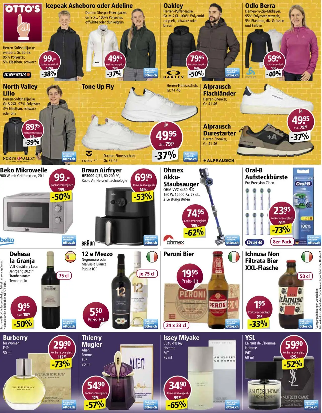 Otto's Aktionen – gültig ab 15.10.2025 | Seite: 12 | Produkte: Bier, Mikrowelle, Staubsauger