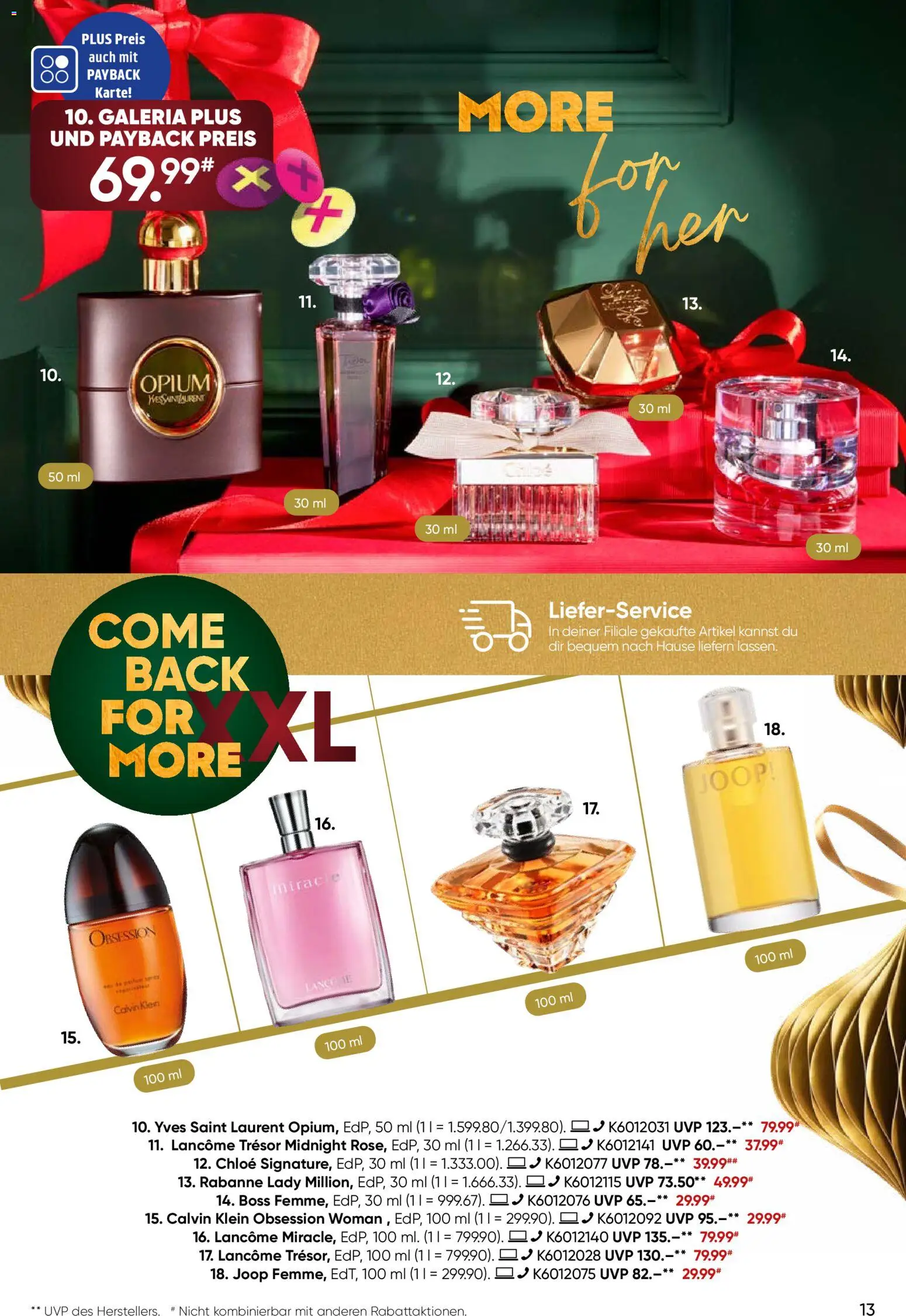 Galeria Karstadt Kaufhof Prospekt 	 – gültig ab 17.12.2025 | Seite: 13