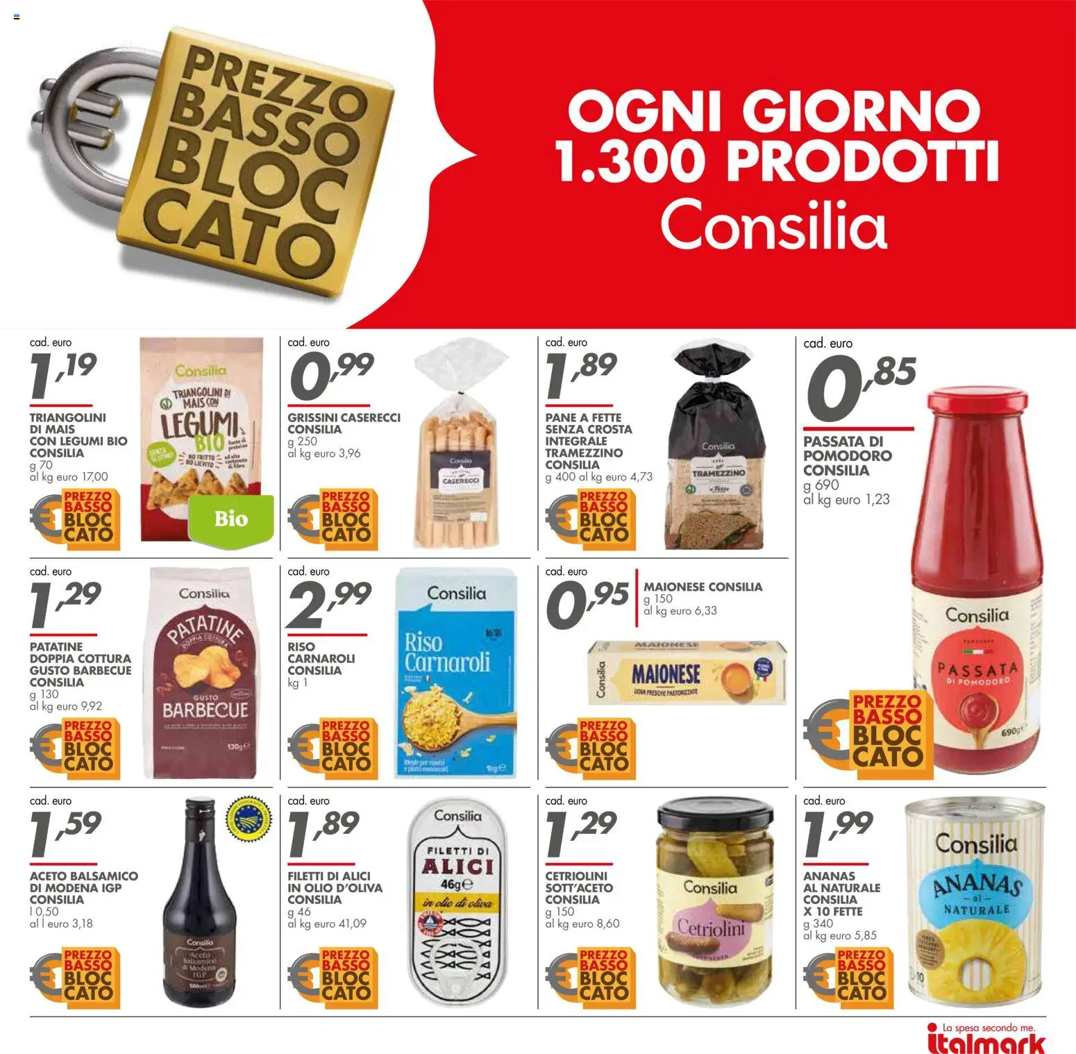 Volantino Italmark del 25.03.2026 | Pagina: 25 | Prodotti: Uova, Maionese, Grissini, Olio di Oliva