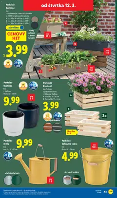 Lidl leták platný od 12.03.2026 | Strana: 29 | Produkty: Parkside, Kvetináč