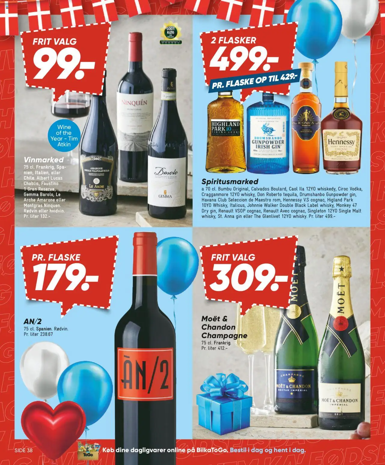 Bilka Tilbudsavis gyldig fra 01.08.2025 | Side: 42 | Produkter: Gin