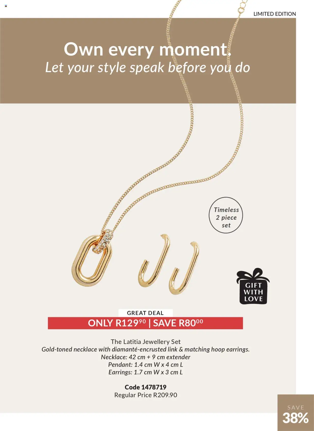 New Justine catalogue – valid from 19.09.2025 | Page: 14 | Products: Earrings