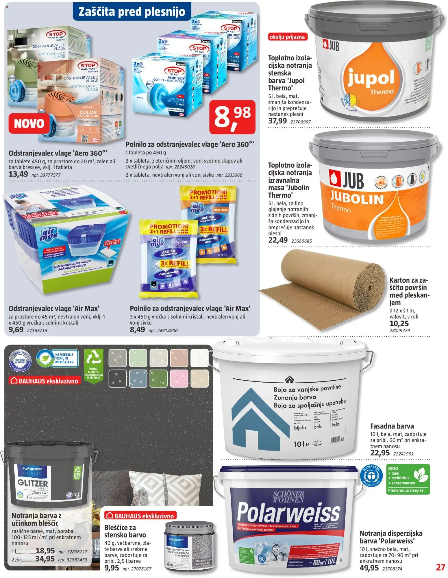 Novi Bauhaus katalog ponudbe – veljaven od 29.01.2026 | Stran: 27 | Izdelki: Barva, Vedro