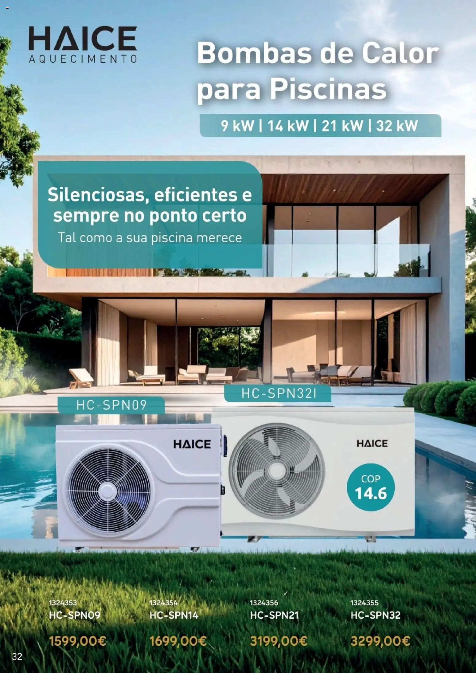 Radio Popular - Folheto Especial Aquecimento │ válido de 19.12.2025 | Página: 32 | Produtos: Piscina, Piscinas