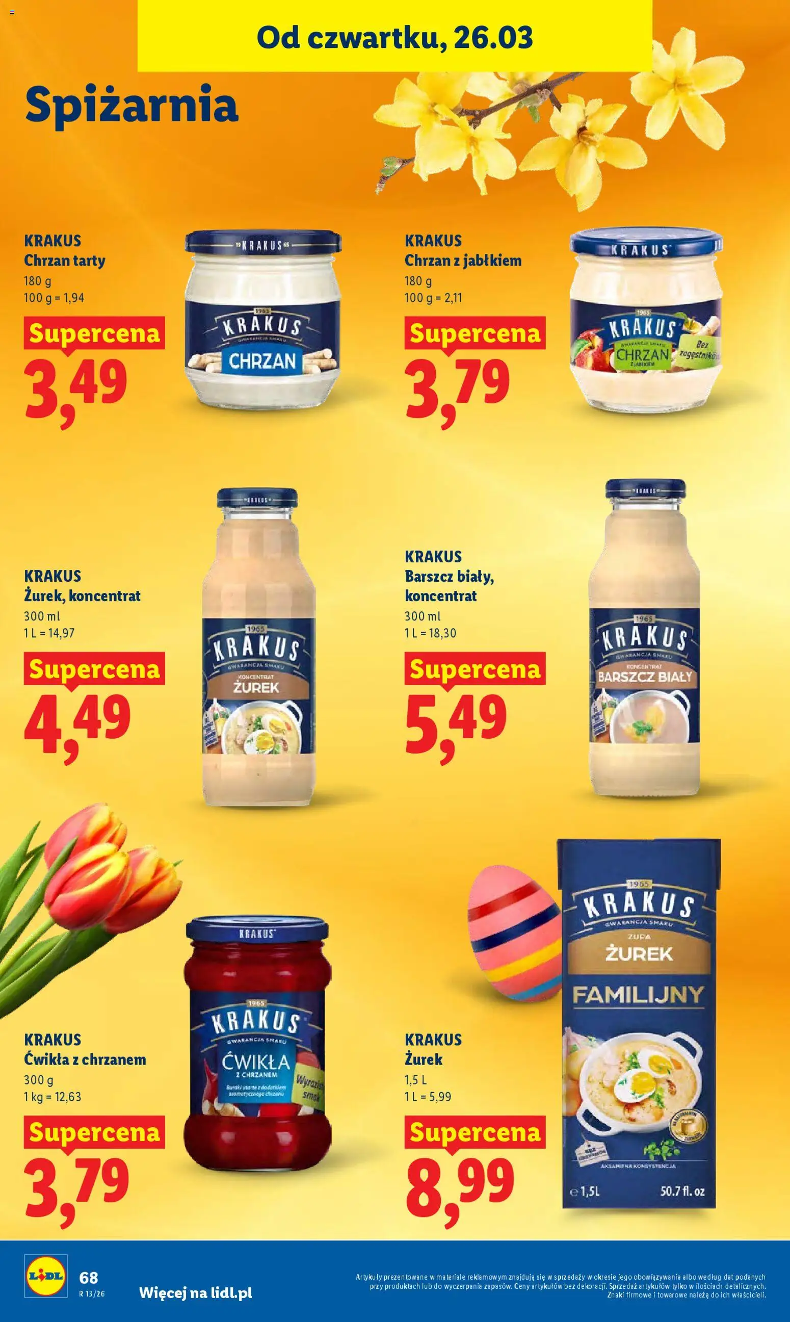 Lidl Polsko leták od 26.03.2026 | Strana: 68