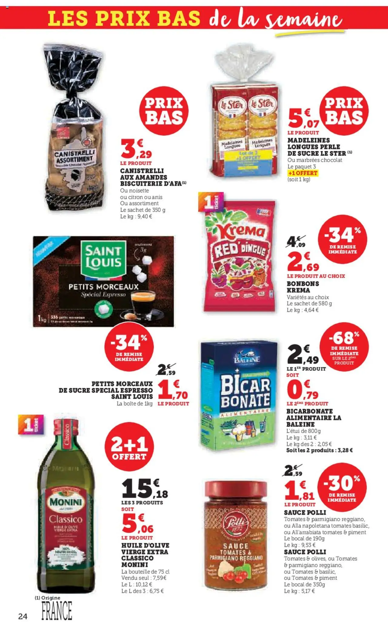  | Page: 24 | Produits: Sucre, Noisette, Piment, Tomates