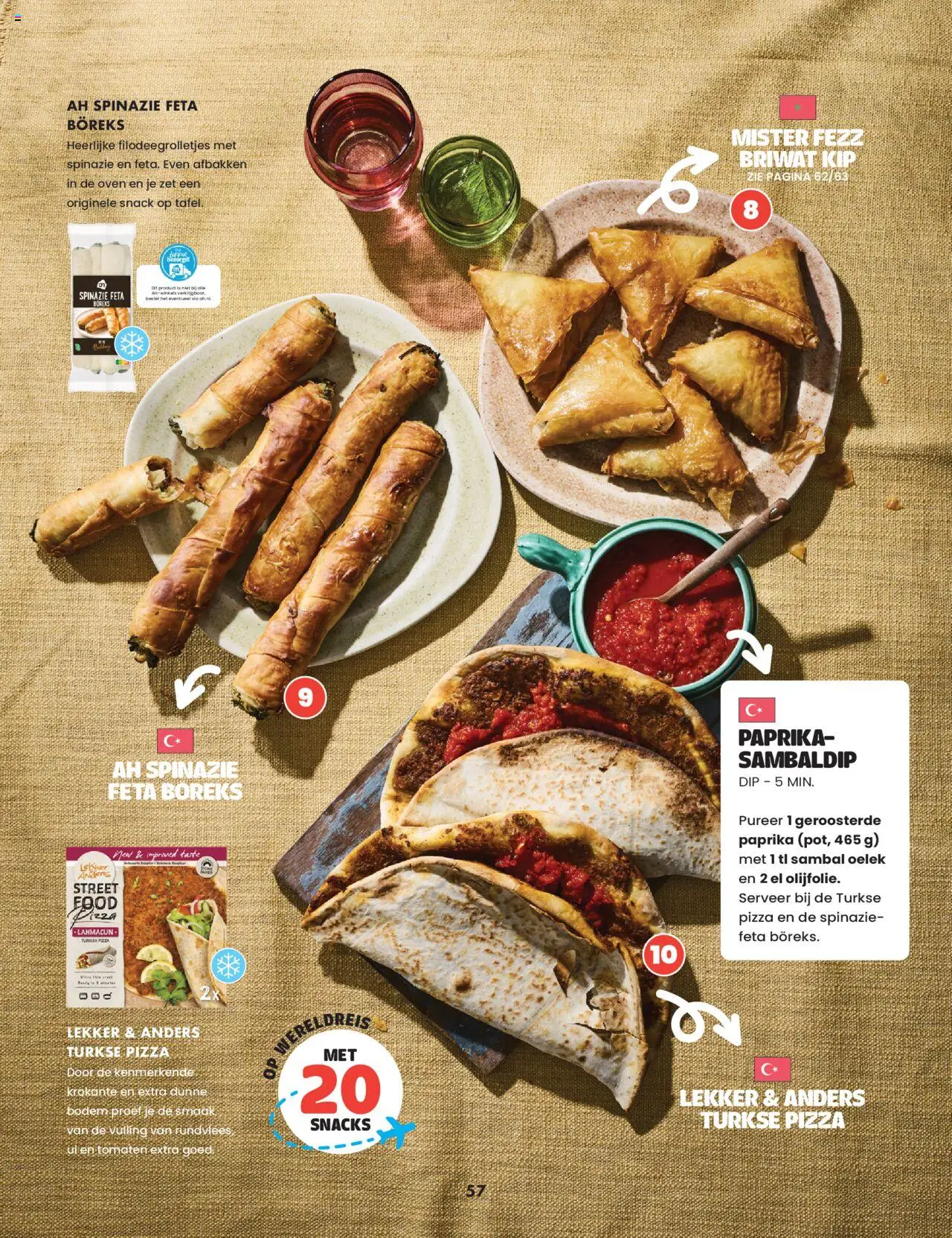  | Pagina: 57 | Producten: Snacks, Ui, Oven, Rundvlees