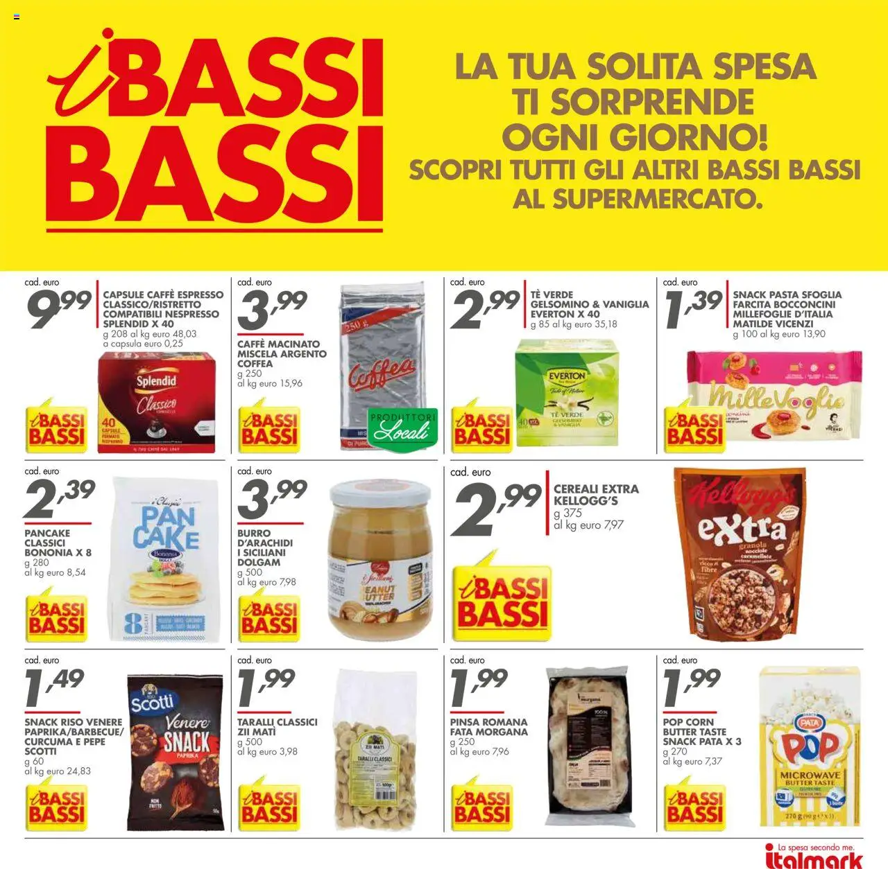 Volantino Italmark del 05.06.2025 | Pagina: 27 | Prodotti: Caffè, Burro, Nocciole, Macinato