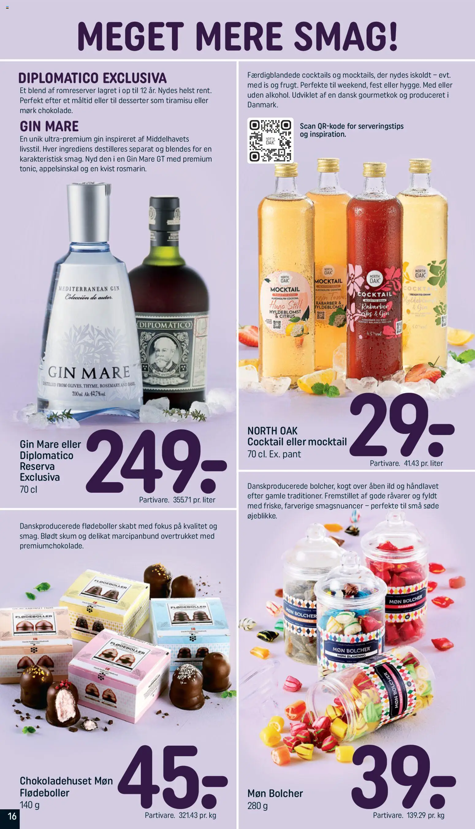 Rema 1000 tilbudsavis – gyldig fra 28.03.2026 | Side: 16 | Produkter: Rabarber, Gin, Is, Søm