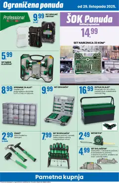 Katalog Eurospin - Pregled kataloga iz trgovine Eurospin, vrijedi od 29.10.2025 | Stranica: 14 | Proizvodi: Kutija, Sok, Metar, Odvijač