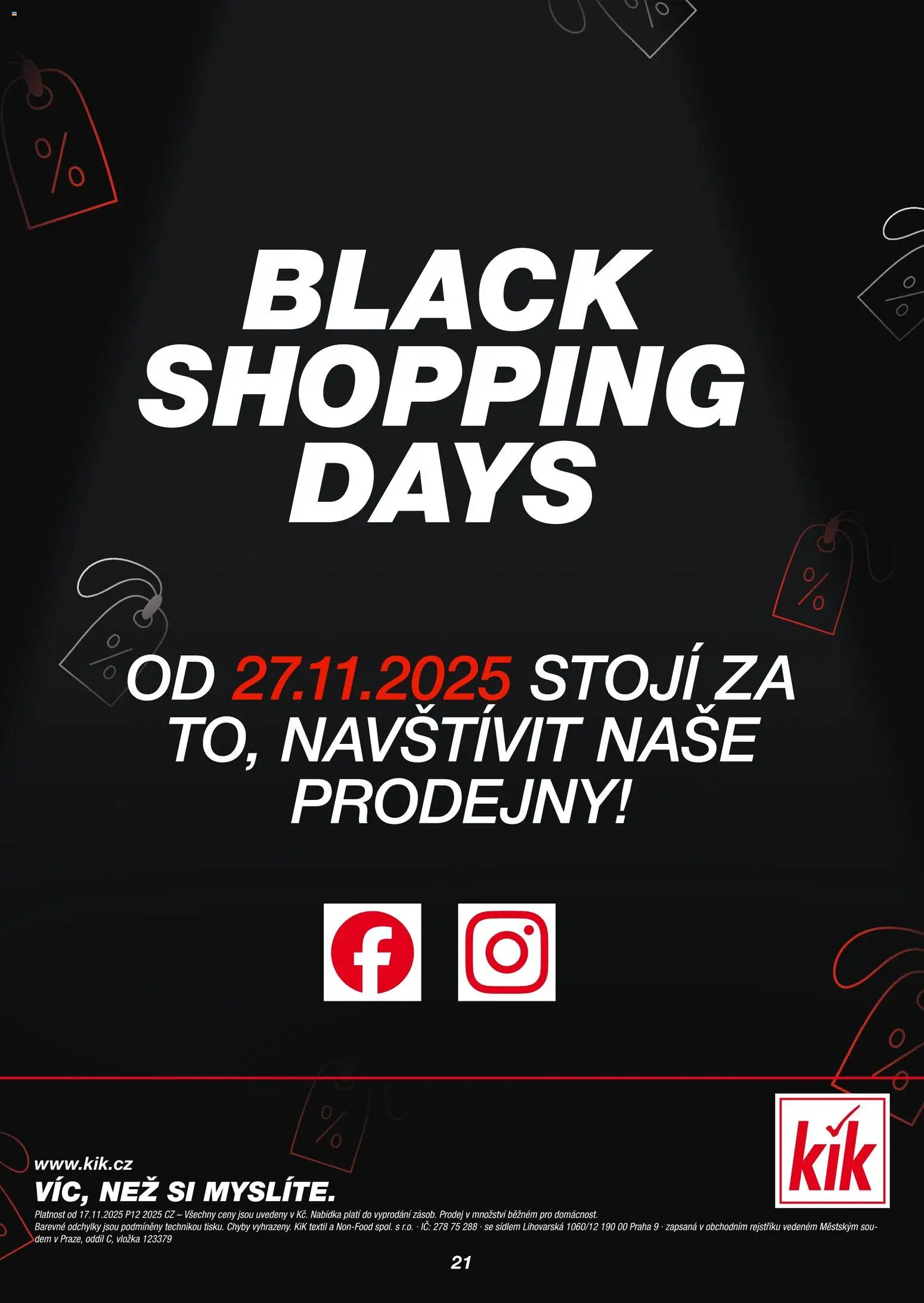 Kik Black Friday od 17.11.2025 | Strana: 21