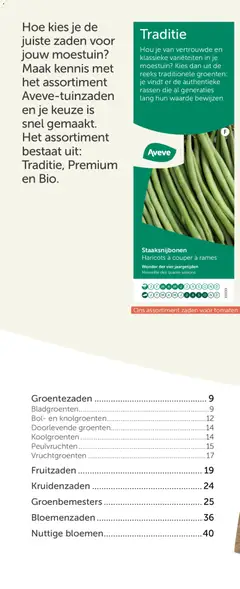 Aveve Groente- en kruidengids - Voorbeeld van een folder van Aveve, geldig van 23.02.2026 | Pagina: 4