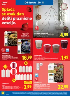 Lidl katalog akcije – veljaven od 24.11.2025 | Stran: 24 | Izdelki: Sveča, Časovnik