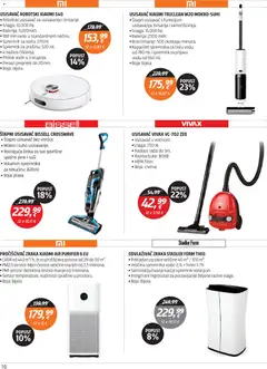Centar Tehnike - Katalog - Pregled kataloga iz trgovine Centar Tehnike, vrijedi od 23.02.2026 | Stranica: 10 | Proizvodi: Usisavač, Pročišćivač zraka, Baterija, Četka