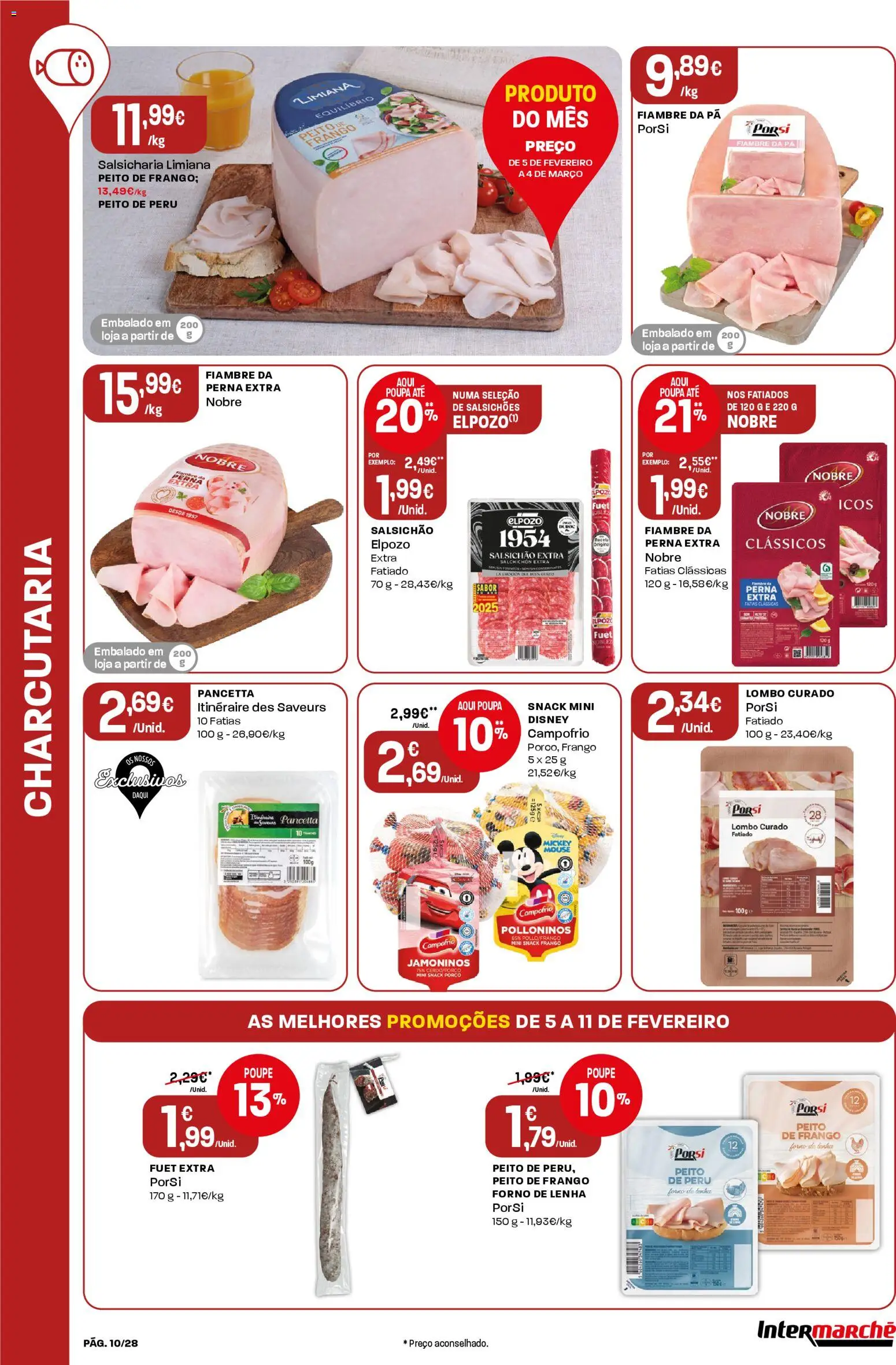Intermarché Folheto Contact │ válido de 05.02.2026 | Página: 10