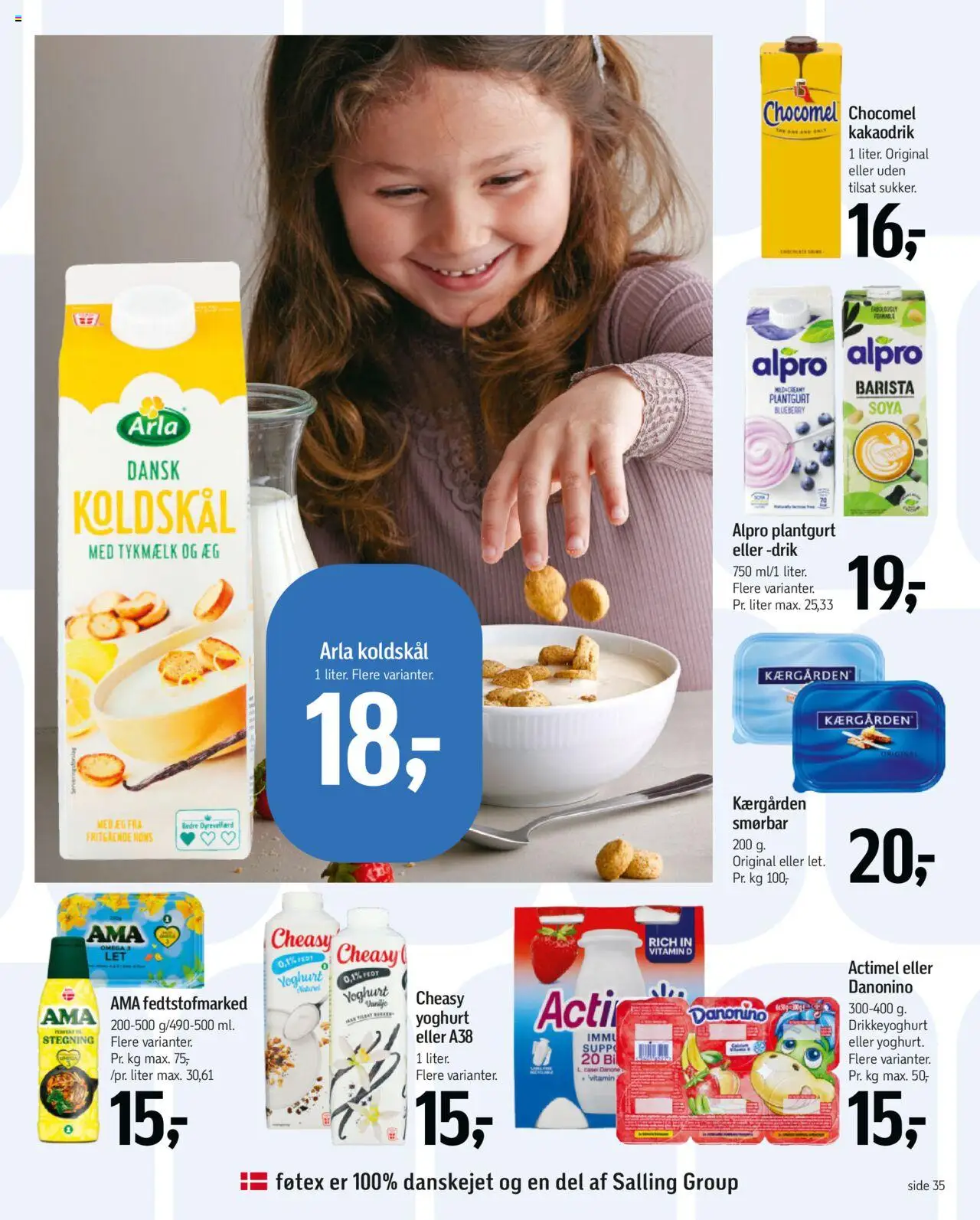 Føtex Tilbudsavis gyldig fra 01.08.2025 | Side: 47 | Produkter: Yoghurt, Æg, Koldskål, Drikkeyoghurt