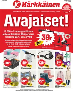 Kärkkäinen-mainoslehti voimassa 23.04.2026 alkaen