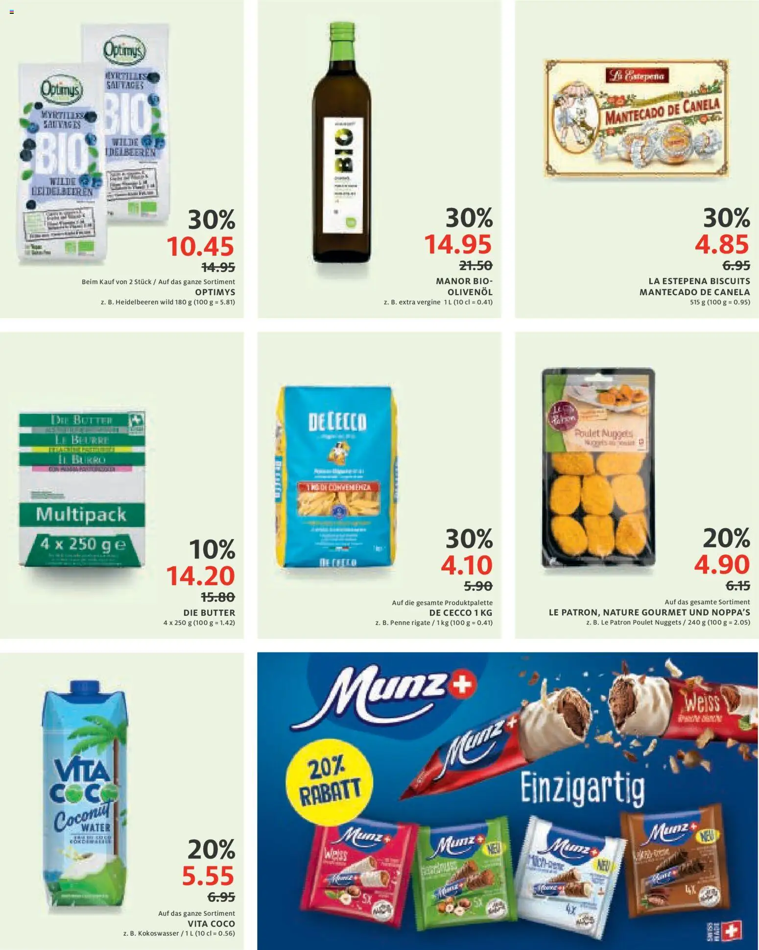 Manor Aktionen – gültig ab 11.11.2025 | Seite: 3 | Produkte: Butter